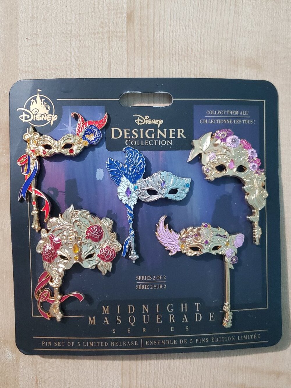 Disney Midnight Masquerade Pin Set